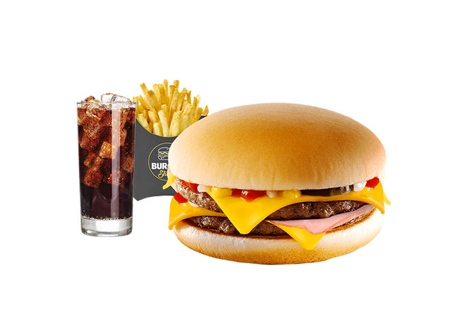 MENU Double Cheese Bacon
